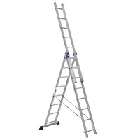 Лестница алюмин. трехсекц. 8ступ. LS308