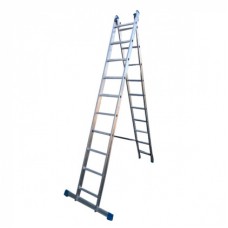 Лестница алюмин. двухсекц. 10ступ. LS210