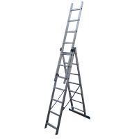 Лестница алюмин. трехсекц. 7ступ. LS307