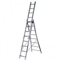 Лестница алюмин. трехсекц. 9ступ. LS309