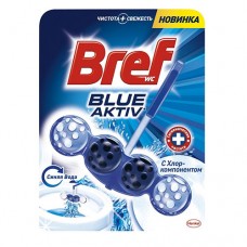 Чистящее для унитаза 50г Bref Блю Актив  в ас-те
