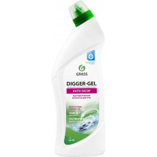 GraSS Digger-gel Ср-во щелоч. д/ прочистки канал. труб. 750 мл