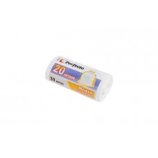 Мешки для мусора Standard. 20 л. 30 шт.. белые. PERFECTO LINEA. арт.46-105710