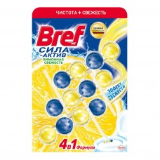 Бреф Сила-Актив средство чистящее для унитаза 50 г Лимонная Свежесть  Bref  (П22)