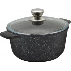 Кастрюля АЛА 3.0л унив. со стекл. крыш.Р08 3.0G