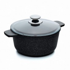 Кастрюля универсальная АЛА 4.0л со стеклянной крышкой  Арт. Р08 4.0G