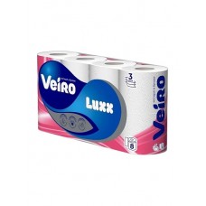Veiro бумага туалетная Luxoria трехслойная 8 шт. 5С38 (РТ-1)