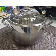 Кастрюля с крышкой AST-6525 (нжс)d=18. 2.5л
