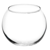 43417 1013293 Ваза для цветов h=102.5мм (аквариум) Флора