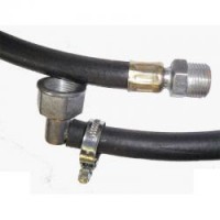 Шланг 302.645.005-02 газовый 1.5м с угол.