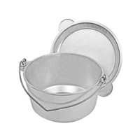 Казан АЛ 10.0 с литой крышкой Кн10.0-Кл