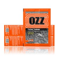020501 Пластины OZZ 10шт от комаров в асс-те