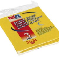 Салфетки бытовые 3шт 34*34см 02-04-0162