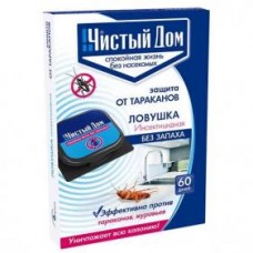 Ловушка Чистый Дом от тараканов 6шт  арт.41834 Ловушка Чистый Дом от тараканов 6шт  арт.41834