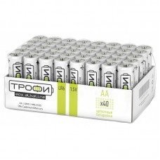 Элемент питания Трофи LR6/АА 40 bulk