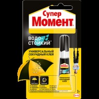 Клей Супер Момент водостойкий 3г Клей Супер Момент водостойкий 3г