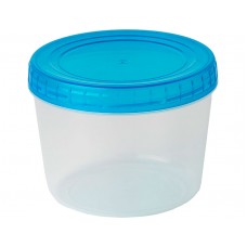 Банка с завинчивающейся крышкой 0.75 цвет. в ассортим.