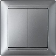 Выключатель С5 10-803 серебро