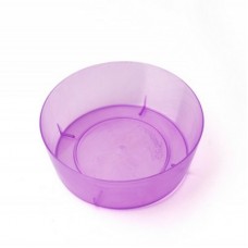 Поддонник 135мм (прозрачный) цвет. в ассортим.