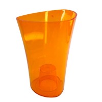 Ваза для орхидей треугольная 136*141*200мм 1.3л в ассортим.