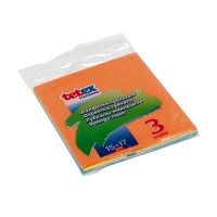 tetex Салфетки губчатые. целлюлоза. 15х17 см. 3 шт. 02-04-0164