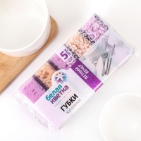 Белая кветка Губки кухонные Летний вечер 5шт.. в РР. арт. 0201 Белая кветка Губки кухонные Летний вечер 5шт.. в РР. арт. 0201