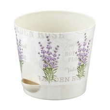 Кашпо НИКА ДЕКО 2.7л с прикорневым поливом (лаванда). арт.М3078