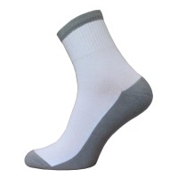 Носки мужские 2330 (махр.след). р. 27 рис.031 бел.св.серый