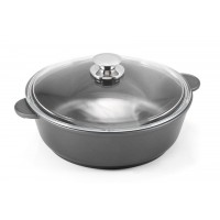 Жаровня АЛА280 со стекл. кр. Р1028G