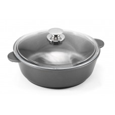 Жаровня АЛА280 со стекл. кр. Р1028G