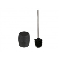 Ершик с подставкой BLACKSTONE. черный. PERFECTO LINEA. арт.35