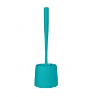Щетка WC IDA бирюза 07609
