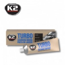 K2 Turbo Паста для чистки и полировки лака с воском. 120г