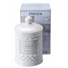 Банка для сып. продуктов керам. Salt  650 мл/10*16 см (арт. HC1910104-6.5SA. код 277933)