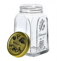 Банка 1000 мл с мет. кр. Хоммейд 80385  1071393