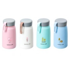 Бутылка стекло/пластмасса для питья Симпл лайф  320 мл/19.5 см (арт. 30556663. код 274949)