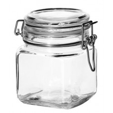 97624 1071401 Банка 740мл с крышкой и метал. клипсой Кремлин