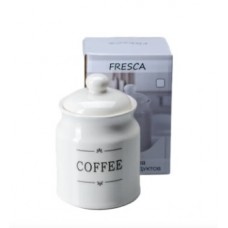 Банка для сып. продуктов кер. Coffee  700 мл арт. QC23A410C)