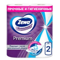 Бумажные полотенца Zewa Premium Декор 2рул