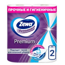 Бумажные полотенца Zewa Premium Декор 2рул