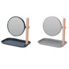 Зеркало стеклянное на подставке 15.5*22 см (код 210157)