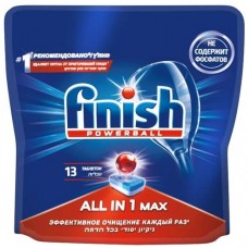 FINISH All in1 Max Бесфосфатное ср-во д/мытья посуды д/посудом.маш.(табл)-13