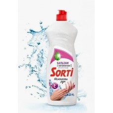 Ср-во д/посуды SORTI 900г Бальзам с витамином Е