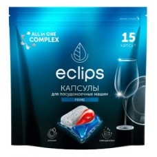 Ср-во для посудомоечных машин в капсулах ECLIPS  Prime  15шт