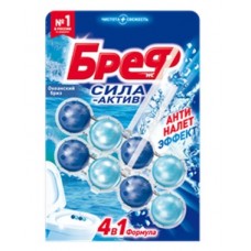 Чистящее для унитаза 50г Bref Актив Океанский Бриз