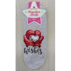 Носки женские 1145. р.25. 679 св.серый меланж