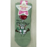 Носки женские 1145. р.23. 683 серо-зеленый