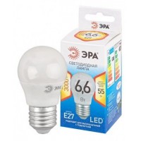 Лампа светод ЭРА QX LED-6.6 Вт-P45-2700K-E27