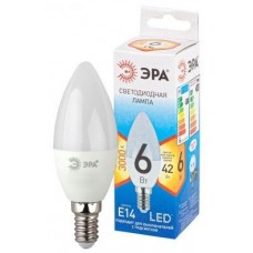 Лампа светод.ЭРА QX LED-6.6 Ват-В35-2700K-E14