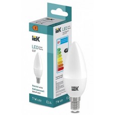 Лампа светод.LED Candle IEK LL-I-C37-7-230-40-E14